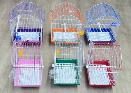 قفص مأكلين للطيور