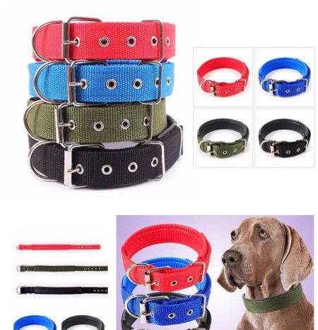 قشاط كلاب ملون 4 أحجام