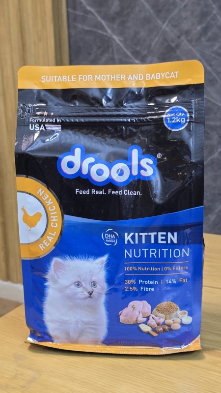 أكل قطط كيتين 1.2 كغم drools- دجاج