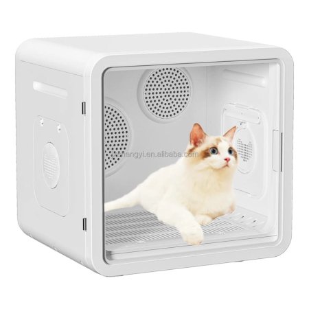 صندوق تجفيف الحيوانات الأليفة بمروحة مزدوجة سعة 82 لترًا <br> <span class='text-color-warm'>سيتوفر قريباً</span>